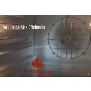 Forno Turbo Industrial Progás A Gás PRP-5000 NL New Light Com Vapor Bivolt