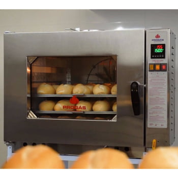 Forno Turbo Industrial Progás A Gás PRP-5000 NL New Light Com Vapor Bivolt