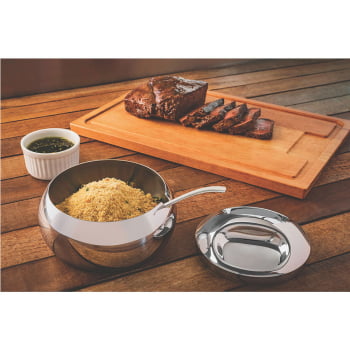 Kit Jogo para Farinha Tramontina Service em Aço Inox 14 cm 2 Peças 64400520