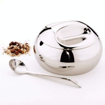 Kit Jogo para Farinha Tramontina Service em Aço Inox 14 cm 2 Peças 64400520