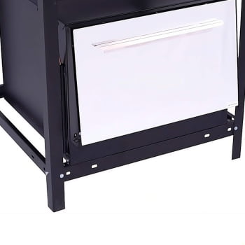 Fogão Industrial A Gás Venâncio Extra 4 Bocas 2 Simples E 2 Duplas 30x30 Com Forno E4 14904
