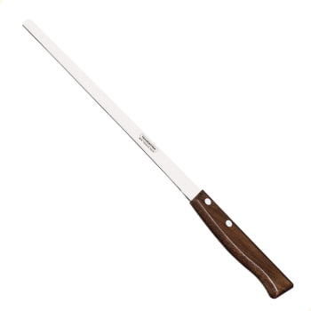 Faca Para Fiambres Tradicional 9 Polegadas Lâmina de Aço Inox e Cabo de Madeira 22232009
