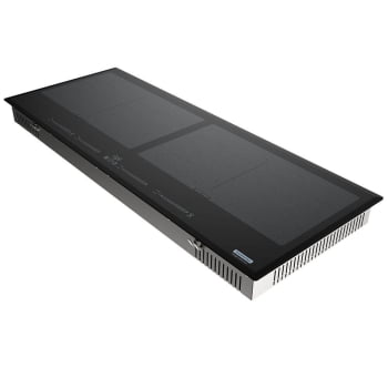 Cooktop por Indução Tramontina Slim Slider Bridge 4EI 90 em Vidro Preto 220v 94722222