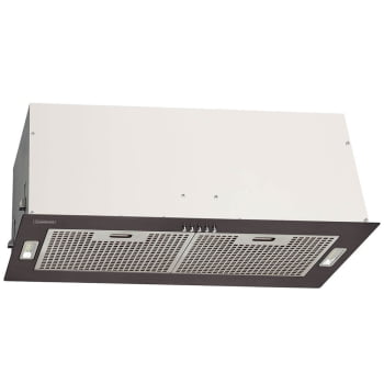 Coifa de Embutir Tramontina Incasso Aço Inox Black Steel Retangular Rev. Anti Dig 75cm 220V 95800038 Coifa de Embutir Tramontina Incasso Aço Inox Black Steel Retangular Rev. Anti Dig 75cm 220V 95800038
