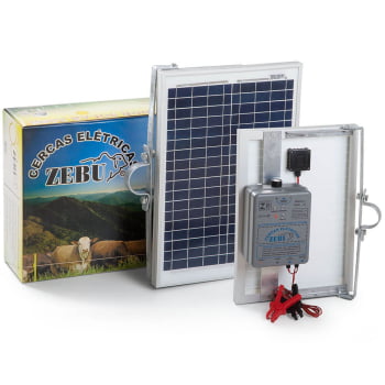 Kit Cerca Eletrica Solar Zebu ZS80I 13005 Kit Cerca Eletrica Solar Zebu ZS80I 13005