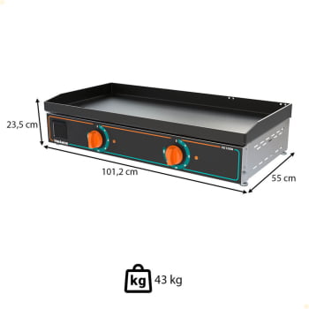 Chapa Bifeteira Deguste Luxo New Venâncio Elétrica 220V CE100N 63403