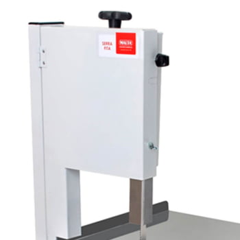 Serra Fita 1,54 mts Malta Branca Mesa Inox Motor 1/3 CV Bivolt 3101048