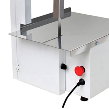 Serra Fita 1,54 mts Malta Branca Mesa Inox Motor 1/3 CV Bivolt 3101048