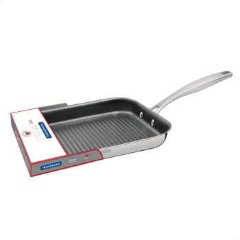 Bistequeira Frigideira Tramontina Grano Aço Inox Revestimento Int. Antiaderente 22cm 1,2L 62159227