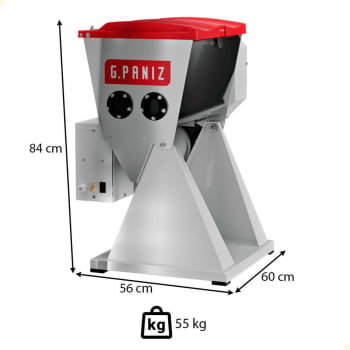 Amassadeira Basculante G.Paniz 25 Kg De Massa Monofásica Bivolt AM-25 G2