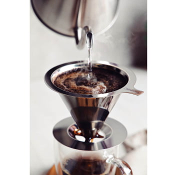 Filtro Coador de Café Reutilizável Tramontina em Aço Inox 61760000