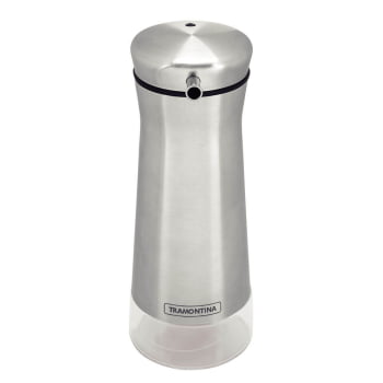 Galheteiro Tramontina em Vidro Revestido de Aço Inox Realce 0,25 L 61119100