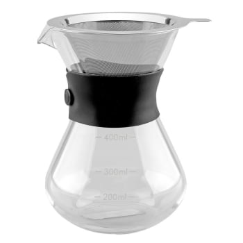 Cafeteira Tramontina com Coador Reutilizável de Aço Inox 400ml  61764060