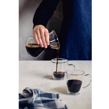 Cafeteira Tramontina com Coador Reutilizável de Aço Inox 400ml 61764060