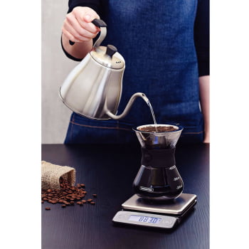 Cafeteira Tramontina com Coador Reutilizável de Aço Inox 400ml 61764060