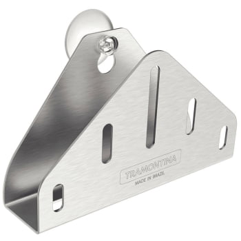 Suporte para Esponja de Lavar Louça Fixação por Ventosa Tramontina em Aço Inox 94532043 Suporte para Esponja de Lavar Louça Fixação por Ventosa Tramontina em Aço Inox 94532043
