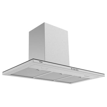 Coifa de Parede Tramontina Slim Wall 90 em Aço Inox com Acabamento Scotch Brite 90 cm 220V 95800028