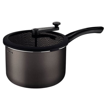Pipoqueira Tramontina Paris em Alumínio c/ Revest. em Antiad. Starflon Max Chumbo 22cm 4,8L 28536622