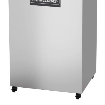 Fritador Industrial Elétrico Metalcubas FAO 25 3 Cubas Zona Fria De Água 220V Monofásico 8000W