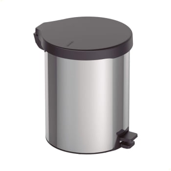 Lixeira com Pedal New Tramontina em aço inox com Acabamento Polido 12 L 94538712 Lixeira com Pedal New Tramontina em aço inox com Acabamento Polido 12 L 94538712