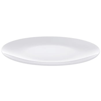 12 Pratos Rasos Tramontina Sophia em Porcelana Branca 28 cm 96010101
