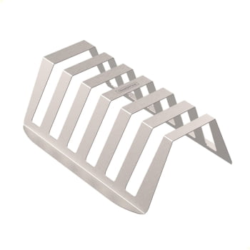 Escorredor de Pratos Tramontina Aço Inox c/ Acab. Scotch Brite 24x17cm p/ Tábuas de Madeira 94532034 Escorredor de Pratos Tramontina Aço Inox c/ Acab. Scotch Brite 24x17cm p/ Tábuas de Madeira 94532034