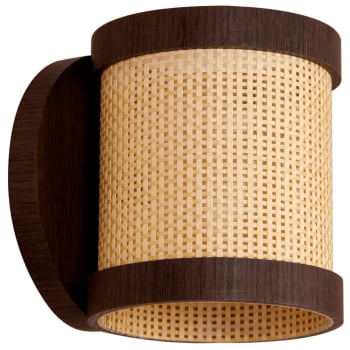Arandela Muller Straw Mini Imbuia G9 Led 2510IB