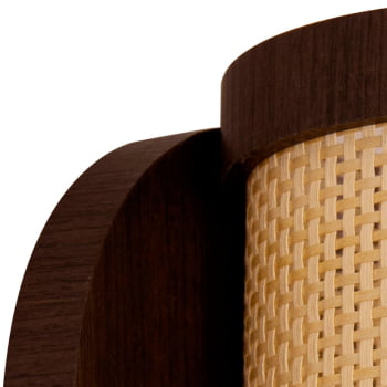 Arandela Muller Straw Mini Imbuia G9 Led 2510IB