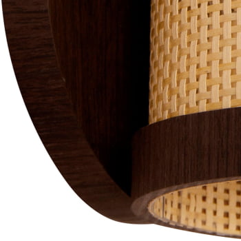 Arandela Muller Straw Mini Imbuia G9 Led 2510IB