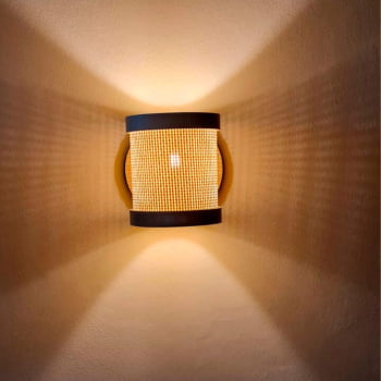 Arandela Muller Straw Mini Imbuia G9 Led 2510IB
