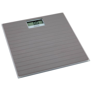 Balança Digital Corporal para Banheiro Tramontina Adatto Antiderrapante até 150 kg 61101210 Balança Digital Corporal para Banheiro Tramontina Adatto Antiderrapante até 150 kg 61101210