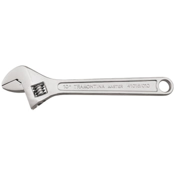 Chave Ajustável para Porcas Tramontina Inglesa 6" 18mm Corpo Forjado em Aço Carbono Cromado 41016506 Chave Ajustável para Porcas Tramontina Inglesa 6" 18mm Corpo Forjado em Aço Carbono Cromado 41016506
