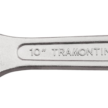 Chave Ajustável para Porcas Tramontina Inglesa 10" 28mm Corpo Forjado em Aço Carbono Cromado 4101651
