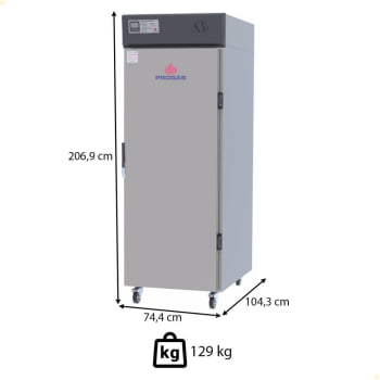 Câmara de Crescimento Progás Em Inox Para 20 Esteiras 220V PRCL-200 G2 P44588