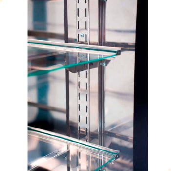 Balcão Vitrine Fria Venâncio Prime 601L Inox Ar Forçado Vidro Duplo Low-E 150cm 220V PBV15