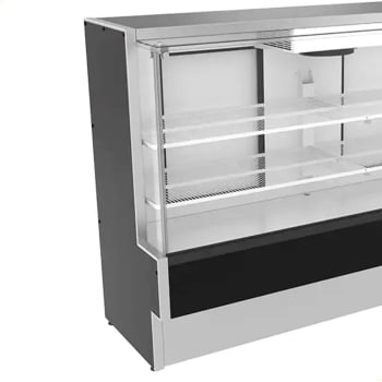 Balcão Vitrine Refrigerada Venâncio Eco-Lite 641L Ar Forçado Vidro Low-E 220V VBVEC17