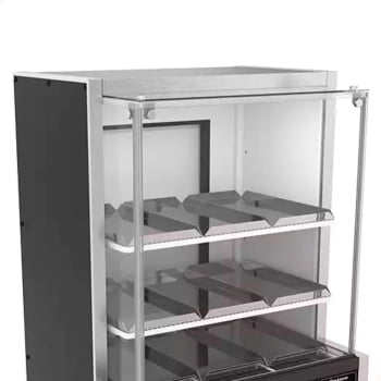 Balcão Vitrine Aquecida Venâncio Eco-Lite Standard VBVEC7 242L 220V
