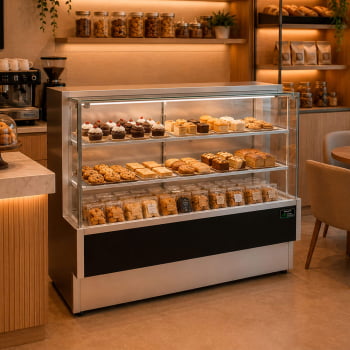 Balcão Vitrine Seca Venâncio Eco-Lite Standard 508L 220V VBVEC14