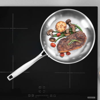 Frigideira Tramontina Grano em Aço Inox com Corpo Triplo e Cabo 26 cm 2,2 L 62155260