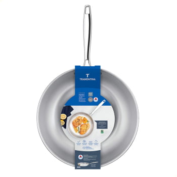 Frigideira Tramontina Grano em Aço Inox com Corpo Triplo e Cabo 30 cm 3,4 L 62155300