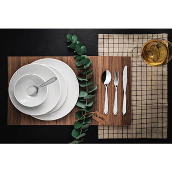 12 Garfos de Mesa Tramontina Laguna em Aço Inox 63906020