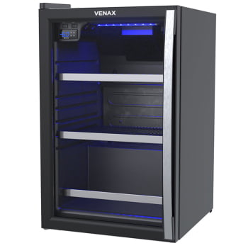 Cervejeira Venax 102 Litros Porta Invertida Preto Fosco 220V Expvbl102 37715 Cervejeira Venax 102 Litros Porta Invertida Preto Fosco 220V Expvbl102 37715