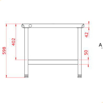 Cavalete Progás Profissional Pro-60 Inox Mesa Bancada Para Chapas P44801