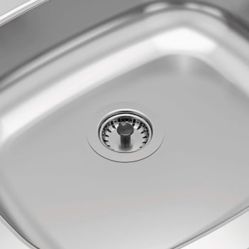 Válvula Tramontina 3 1/2" sem Escape em Inox 430 e Polipropileno para Pias Cubas e Tanques 94510034