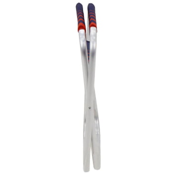 Kit 4 Banquetas de Praia Tramontina Fiji em Alumínio com Assento Azul Escuro e Laranja 92900300