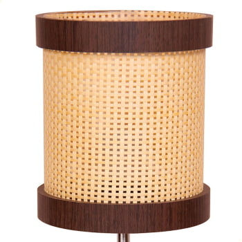 Abajur Muller Straw Mini Imbuia G9 Led 2500IB