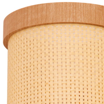 Arandela Muller Straw Duo Palha Natural G9 Led 2512NA