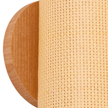 Arandela Muller Straw Duo Palha Natural G9 Led 2512NA