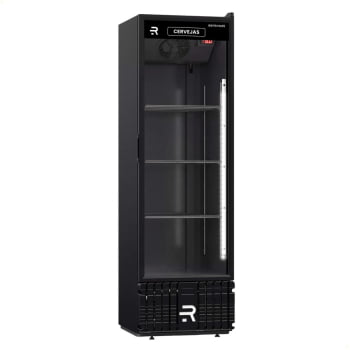 Visa Cooler Cerveja Refrimate 400 Litros 220V Com LED Porta De Vidro VCCE400PV