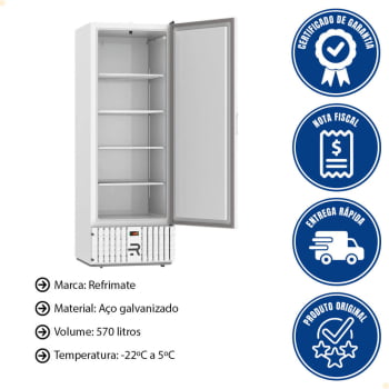Visa Cooler Multifuncional Refrimate 570 Litros 220V VCCOM570PS